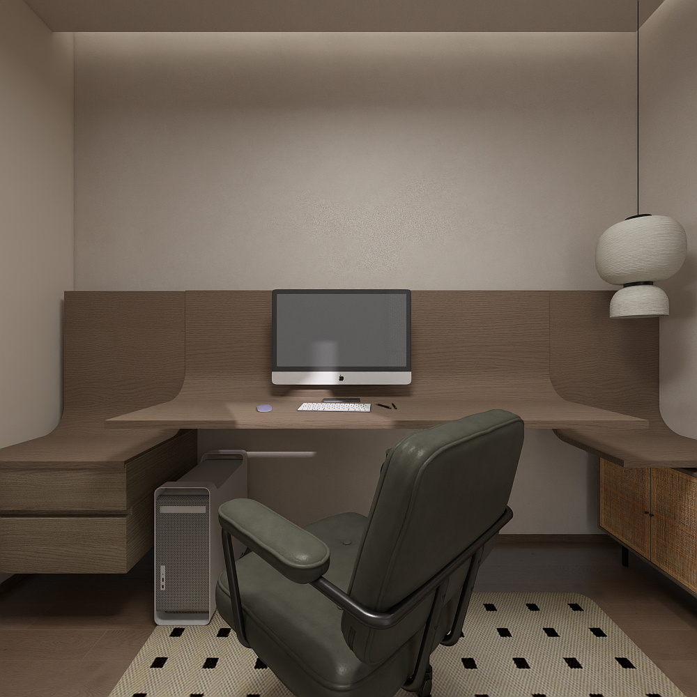 曾如意-【万科鸣翠】128平三室装修效果图