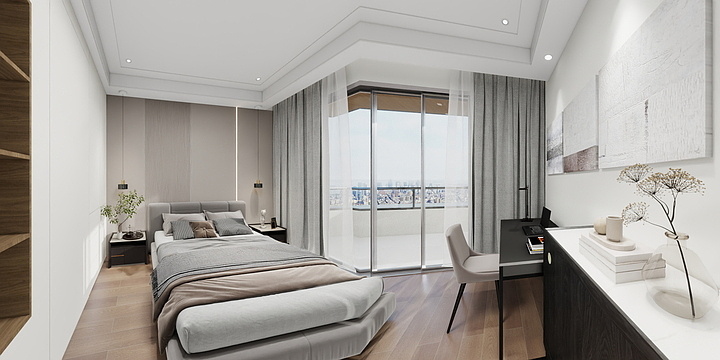 周晨-现代简约住宅外观-副本-副本-装修设计方案