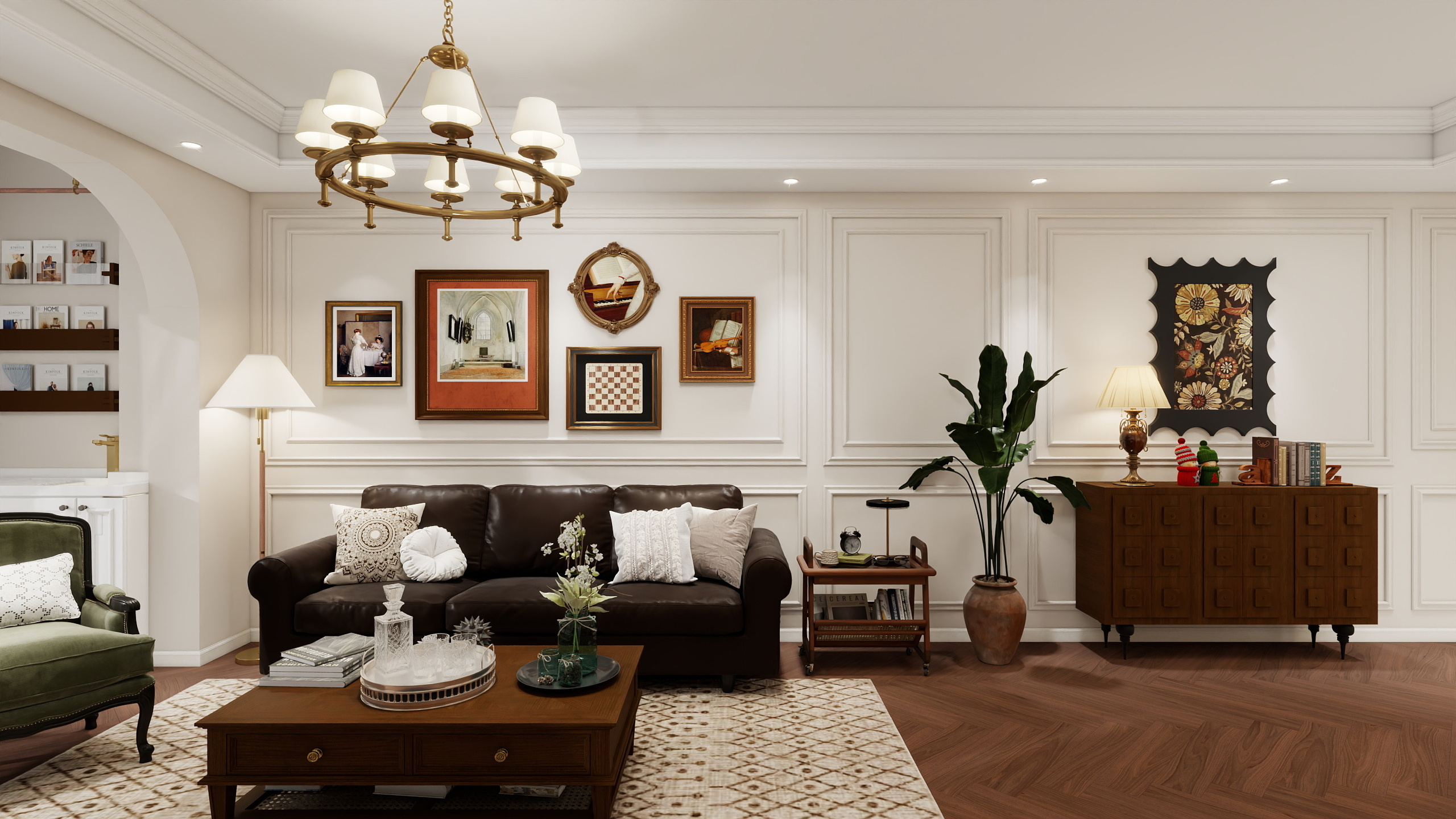 Tournesol徐-恒大绿洲-美式-装修设计方案