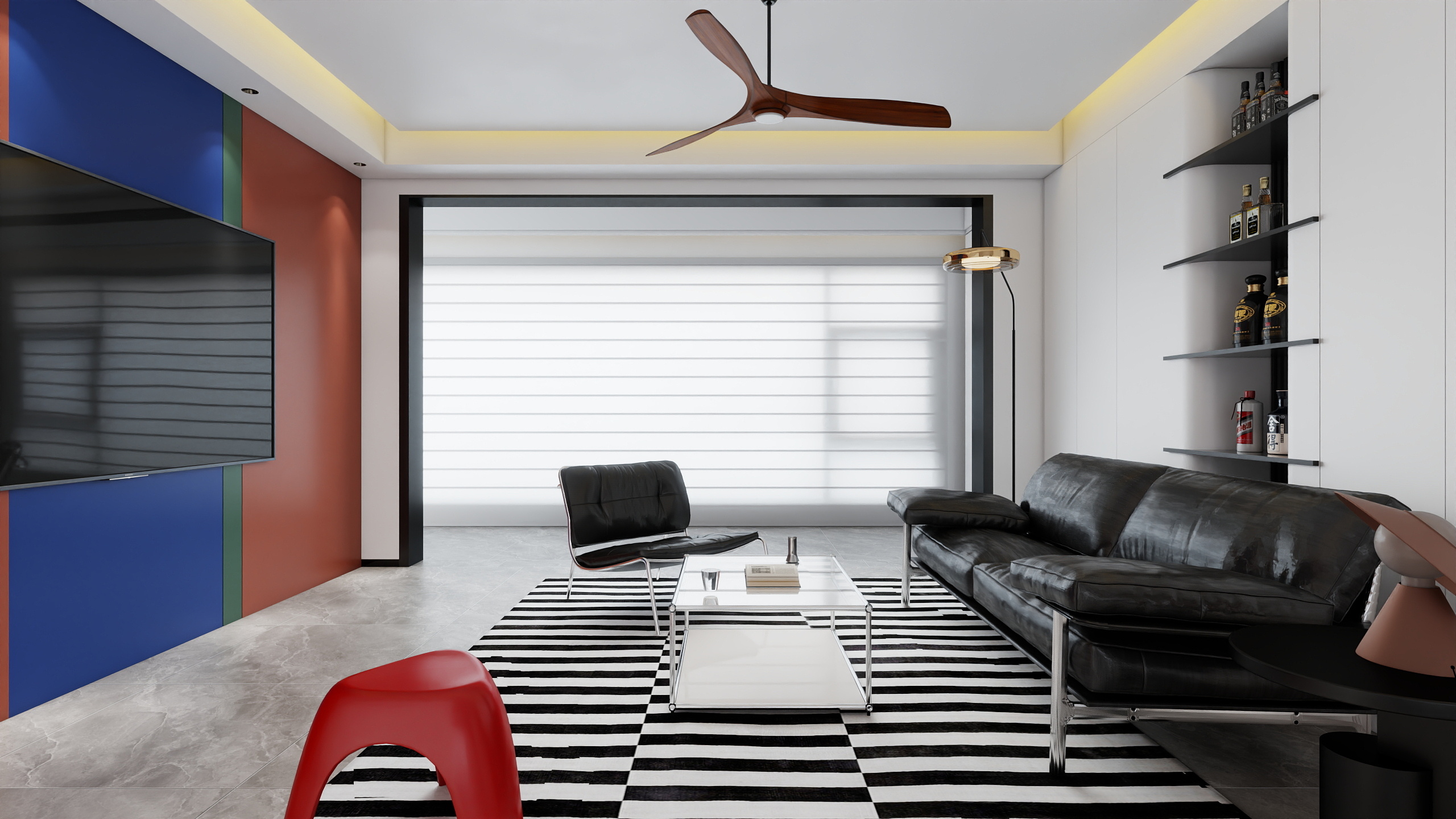 陳偉霆-166㎡5室-装修设计方案