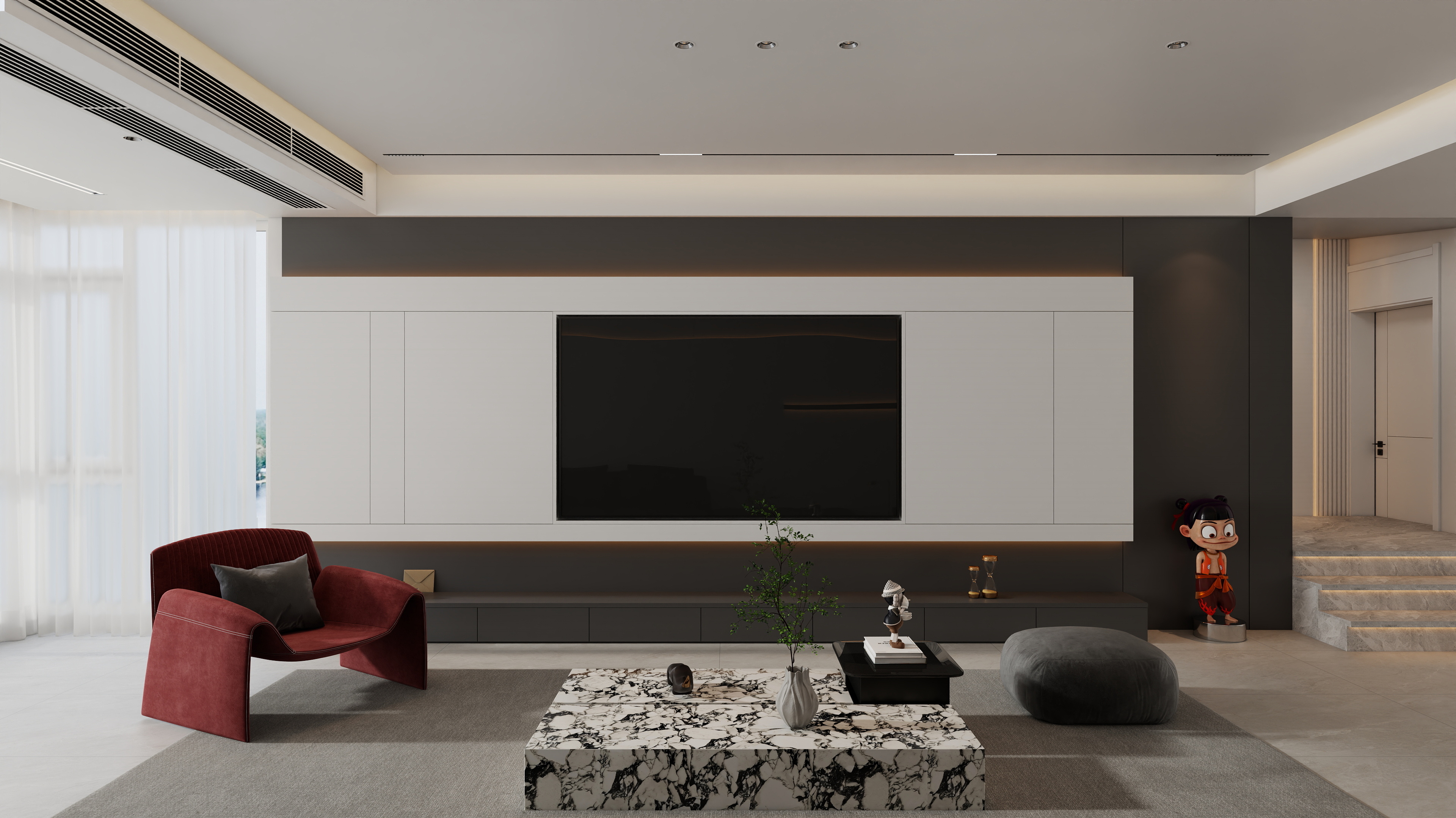 赣榆鹤轩设计-133㎡3室锦绣江南-装修设计方案