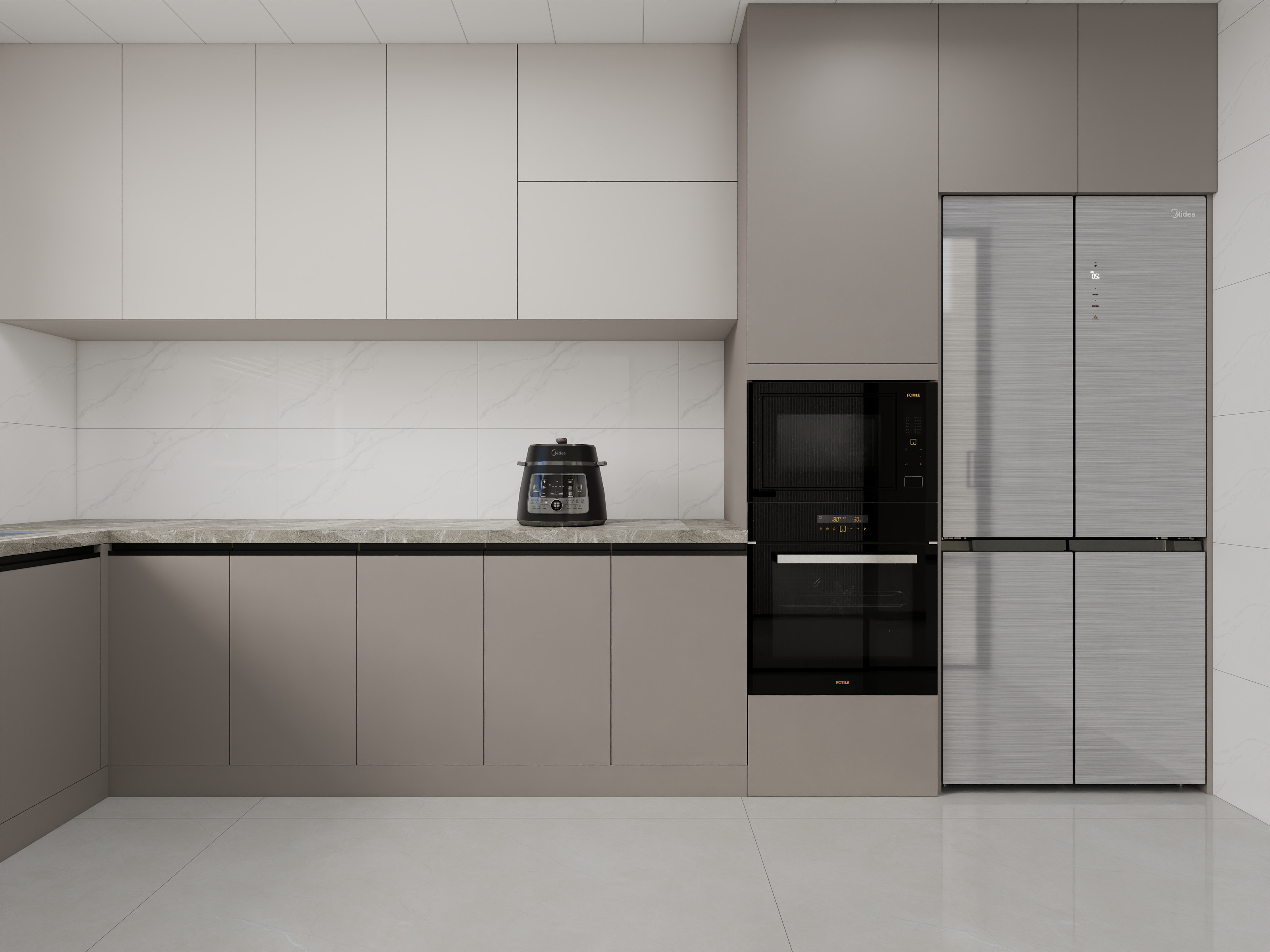 李青越-290平方新中式自建房装修效果图