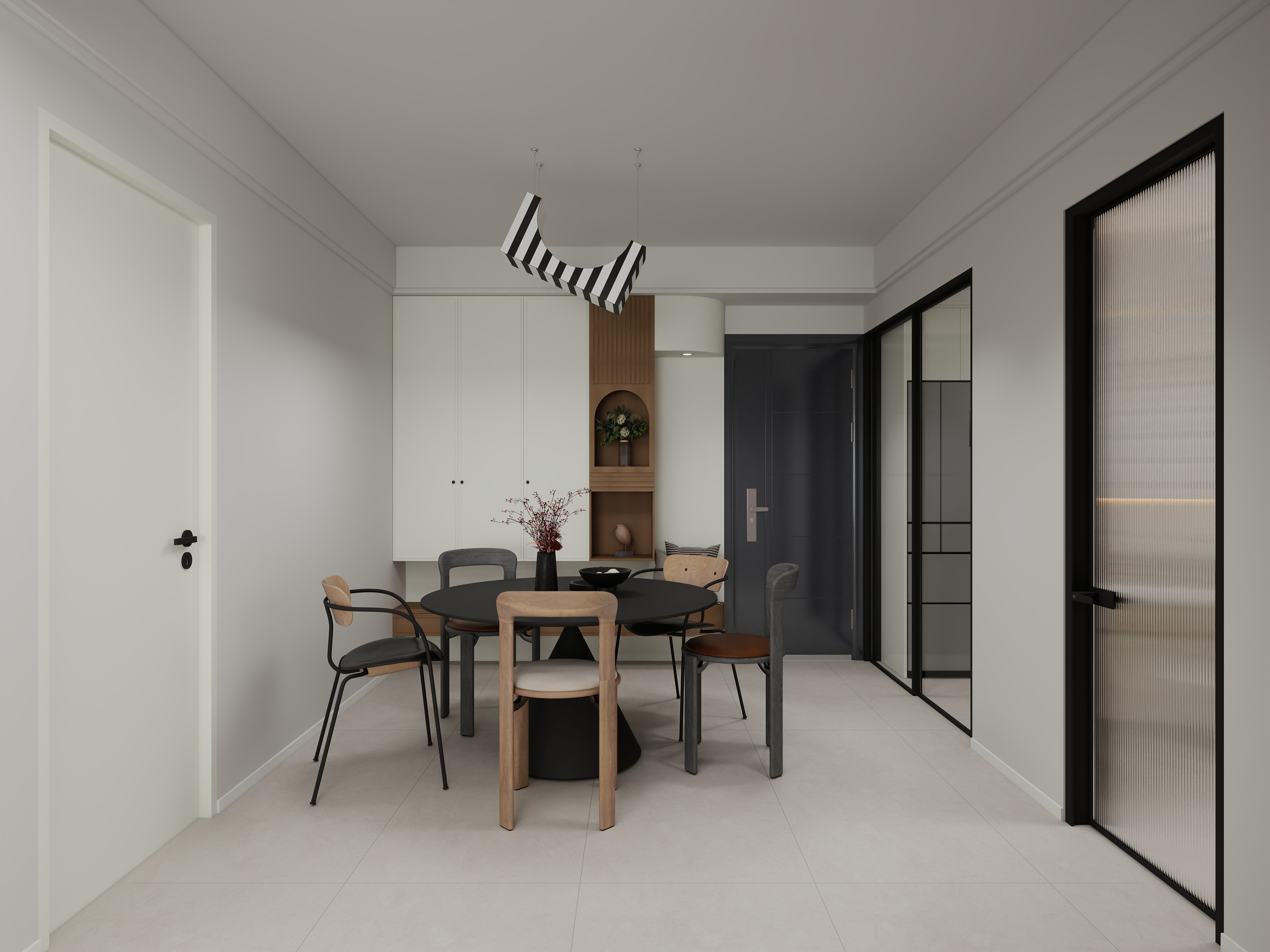 STARS星空设计-现代简约79㎡2室装修效果图