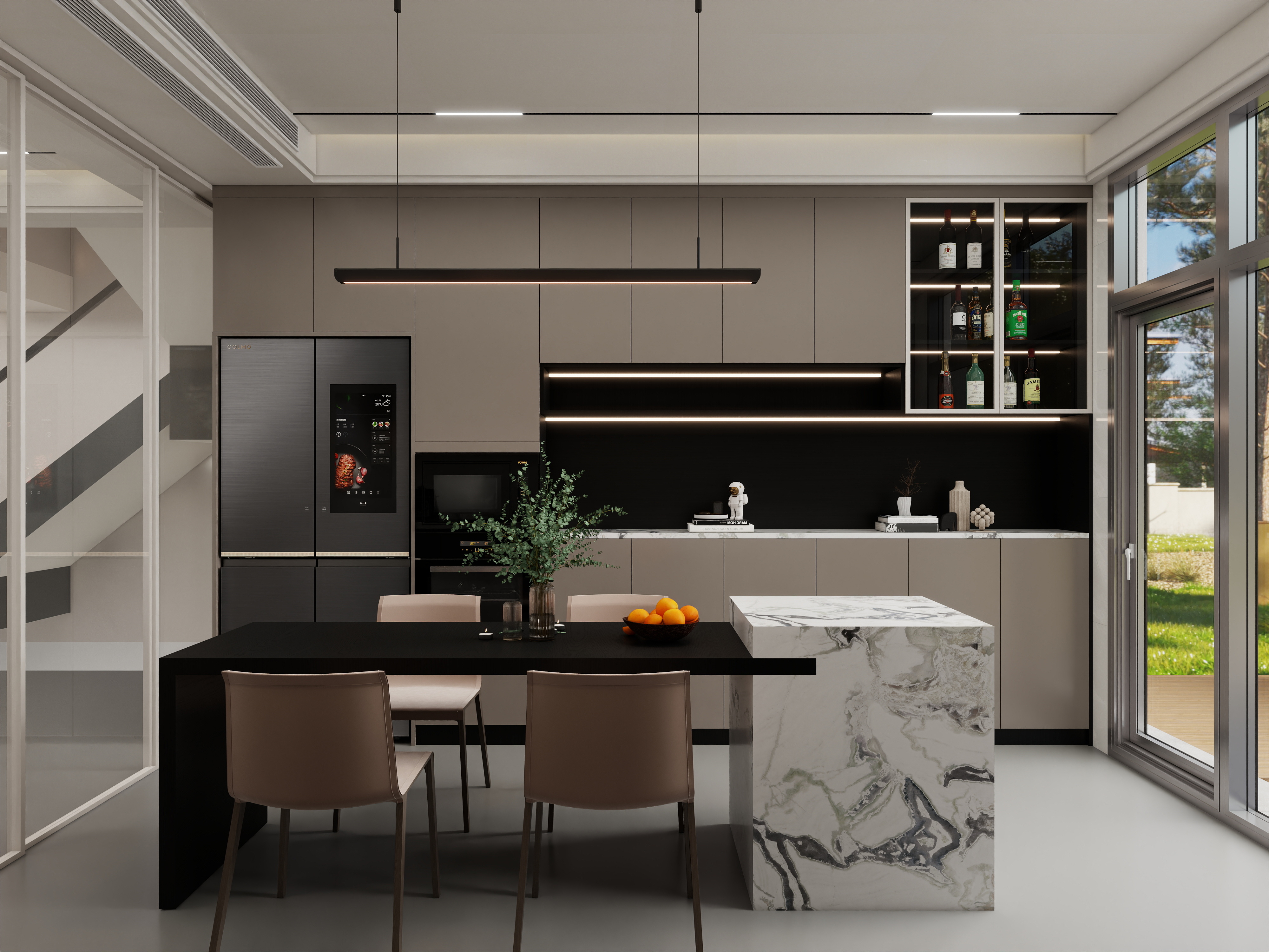 壹诺设计工作室-现代极简装修效果图