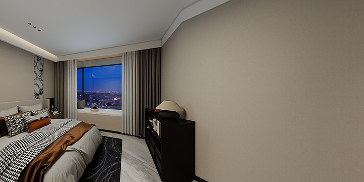 品超室内设计-建业城1楼宋式风格1-装修设计方案