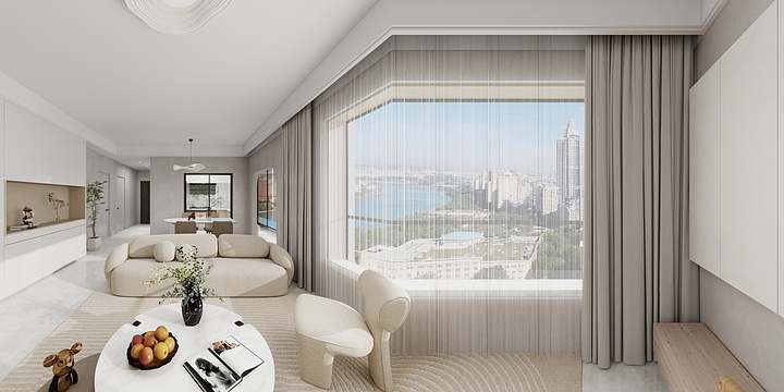 效果图设计325-治愈系之家-装修设计方案