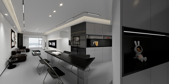 梦阁全案设计-金湖柳苑贺姐雅居-装修设计方案