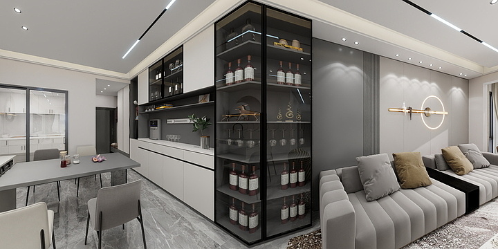 大班装饰集团设计中心-锦绣家园7-1-2503田维雄效果图-装修设计方案