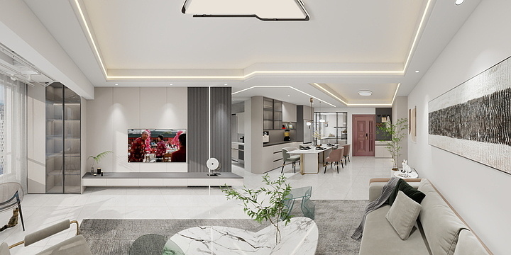 代表作全案设计家-东飞福润家园八楼002室-装修设计方案