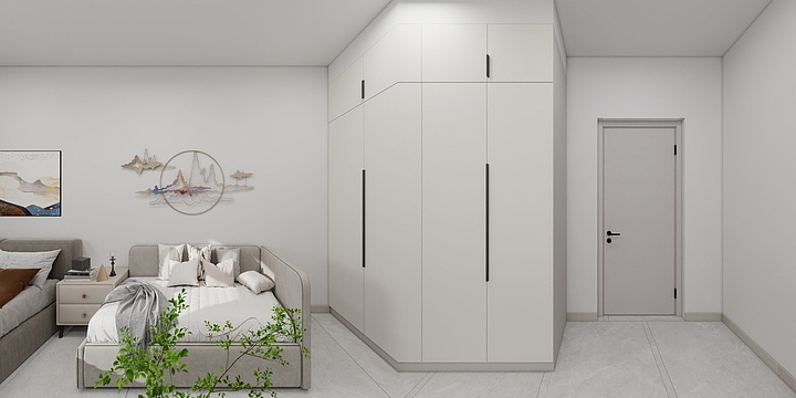 小莹oba-陵东小区效果图-装修设计方案