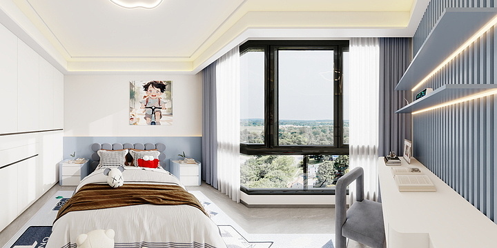 小草设计.-张总溪畔云镜-装修设计方案