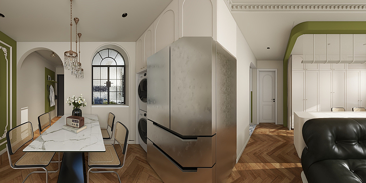 设计师子衿-法式风-装修设计方案