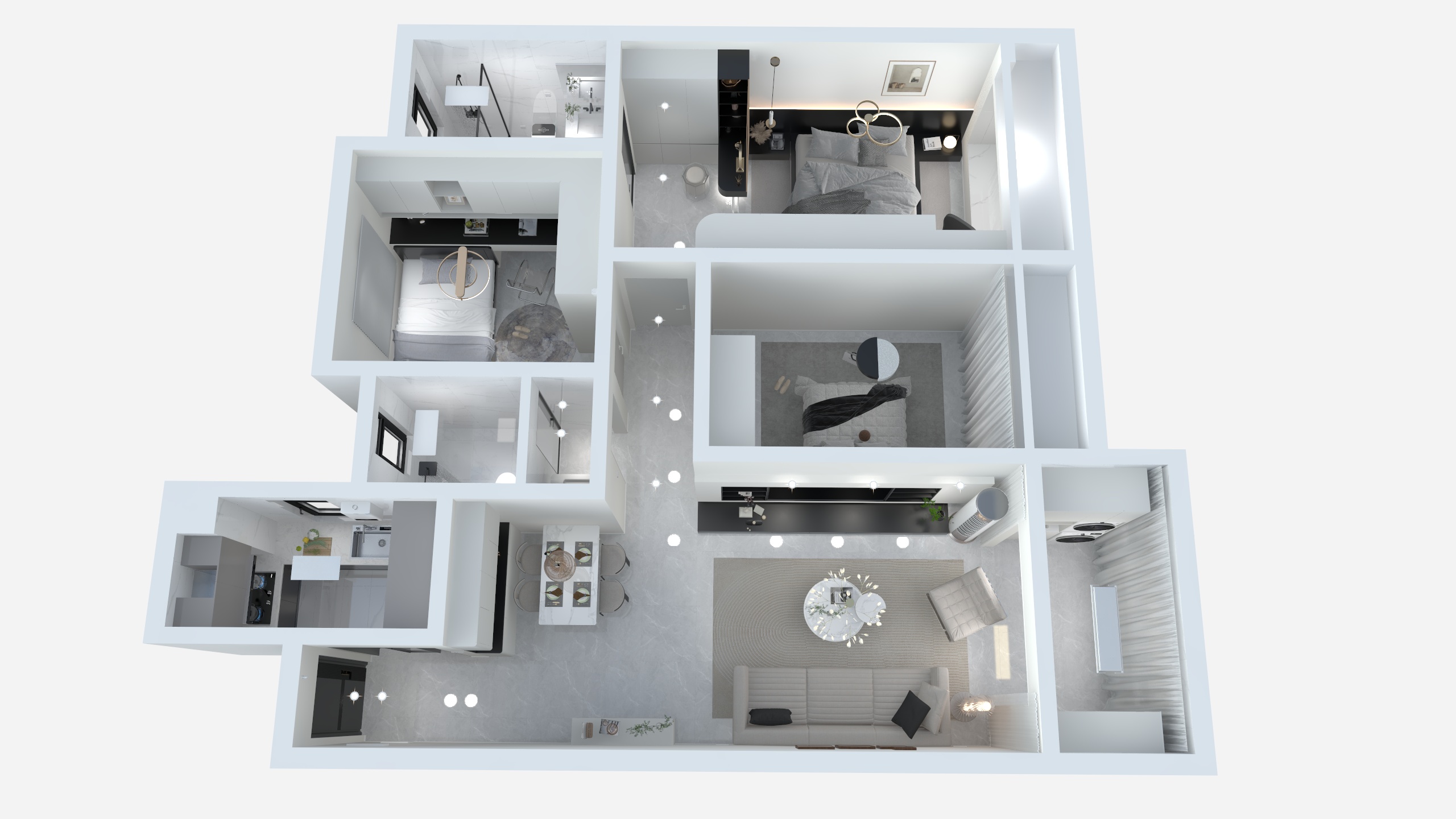 设计师-赵帅-锦绣江南3#1404-装修设计方案