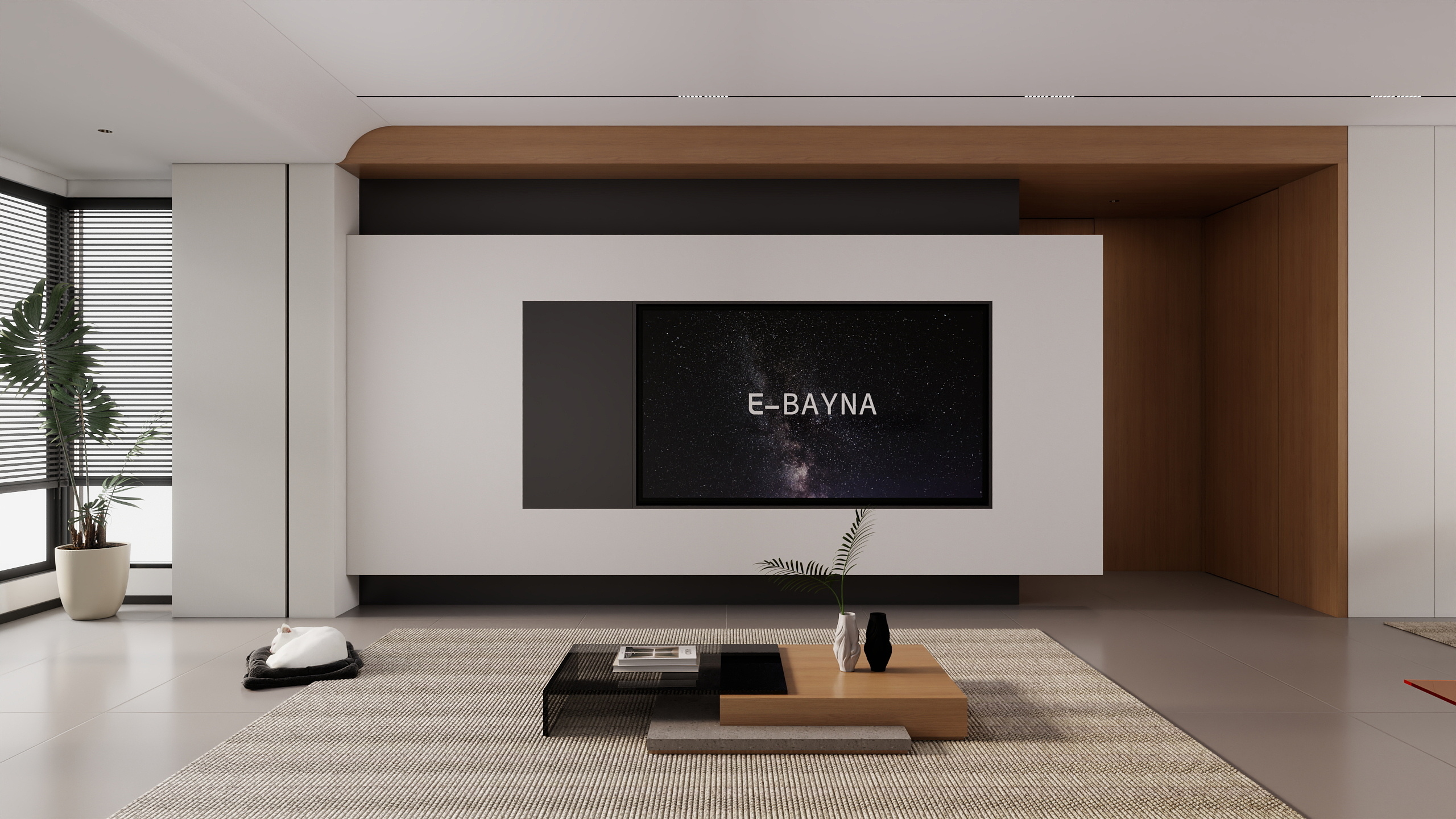 设计师-小强-仙湖居城市海岸三期80㎡2室-装修设计方案