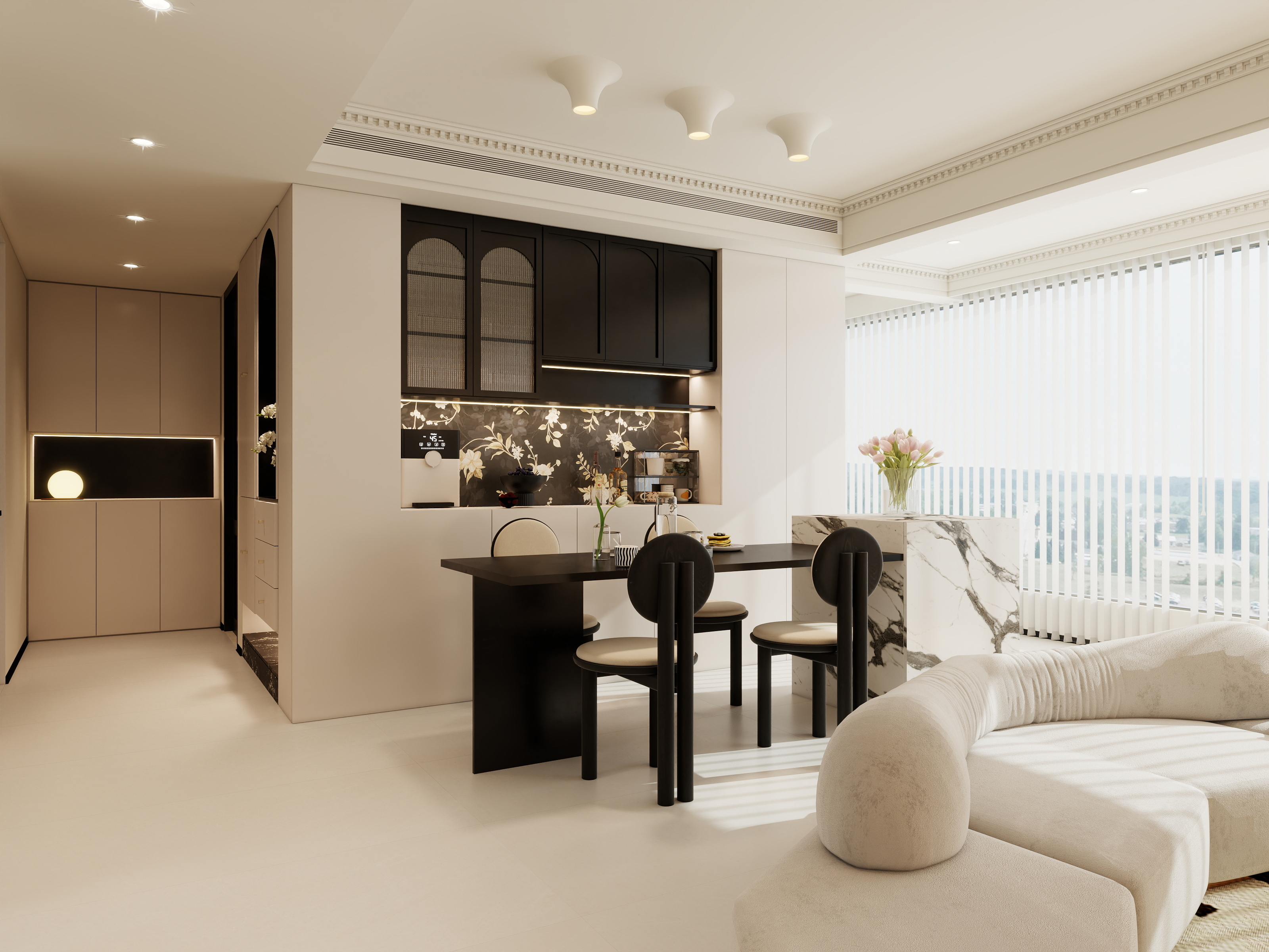 山川志LL-协晨熙岸法式128㎡3室-装修设计方案