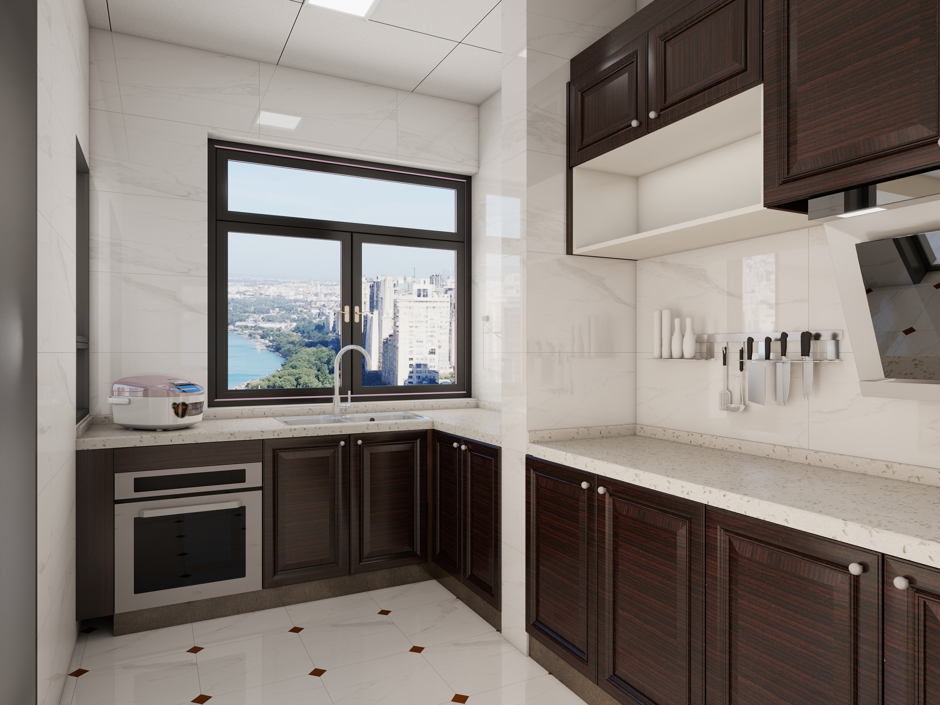 张霞-125㎡3室-装修设计方案