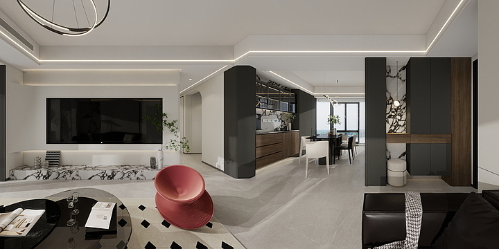 全友设计小徐-三江风华1-1304-装修设计方案