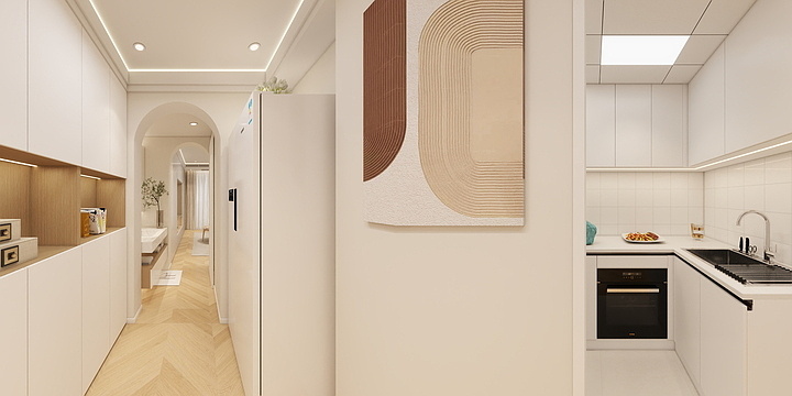 嵇美民-长宁路1488弄三支弄8号103-装修设计方案