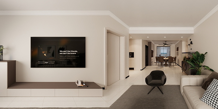 YH橘桉-兰厅小区-装修设计方案