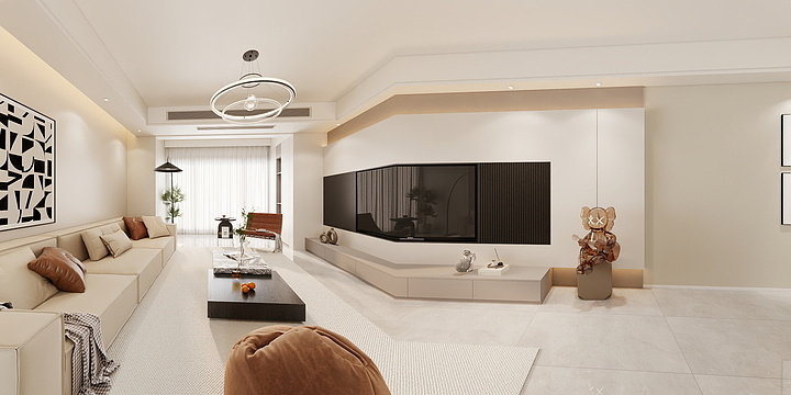 效果图制作33-滨江舒总方案-装修设计方案