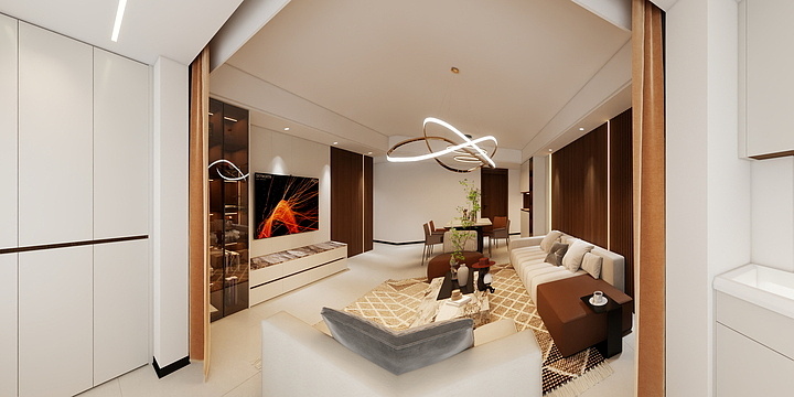 全屋-家居设计-航天新佳园27-1301-装修设计方案