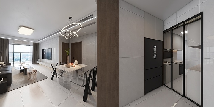 设计师千可-江滨新城效果图2.28（小哪吒）-副本-装修设计方案