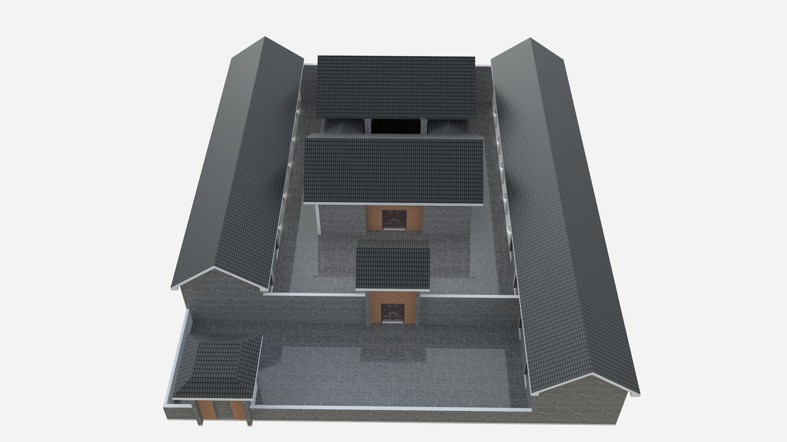 云月设计工作室-谭载上寨祖堂-装修设计方案