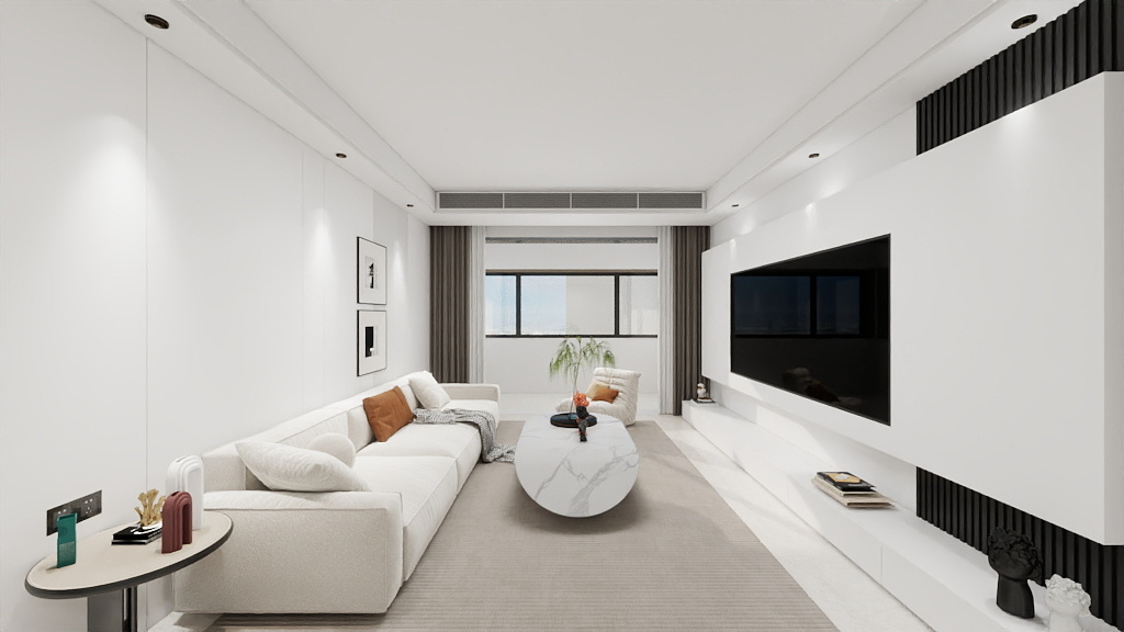 华硕设计丶刘硕-西湖豪园-装修设计方案