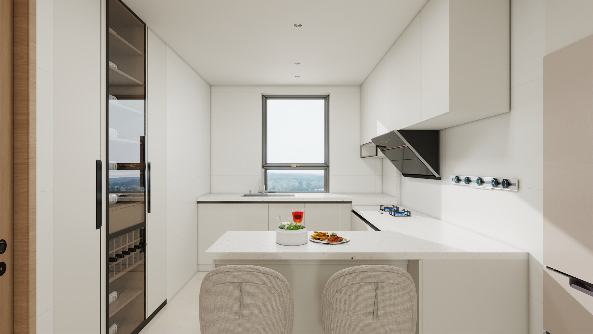 500一套_韩昊霖-大华锦绣华城阅江山原木99㎡3室装修效果图