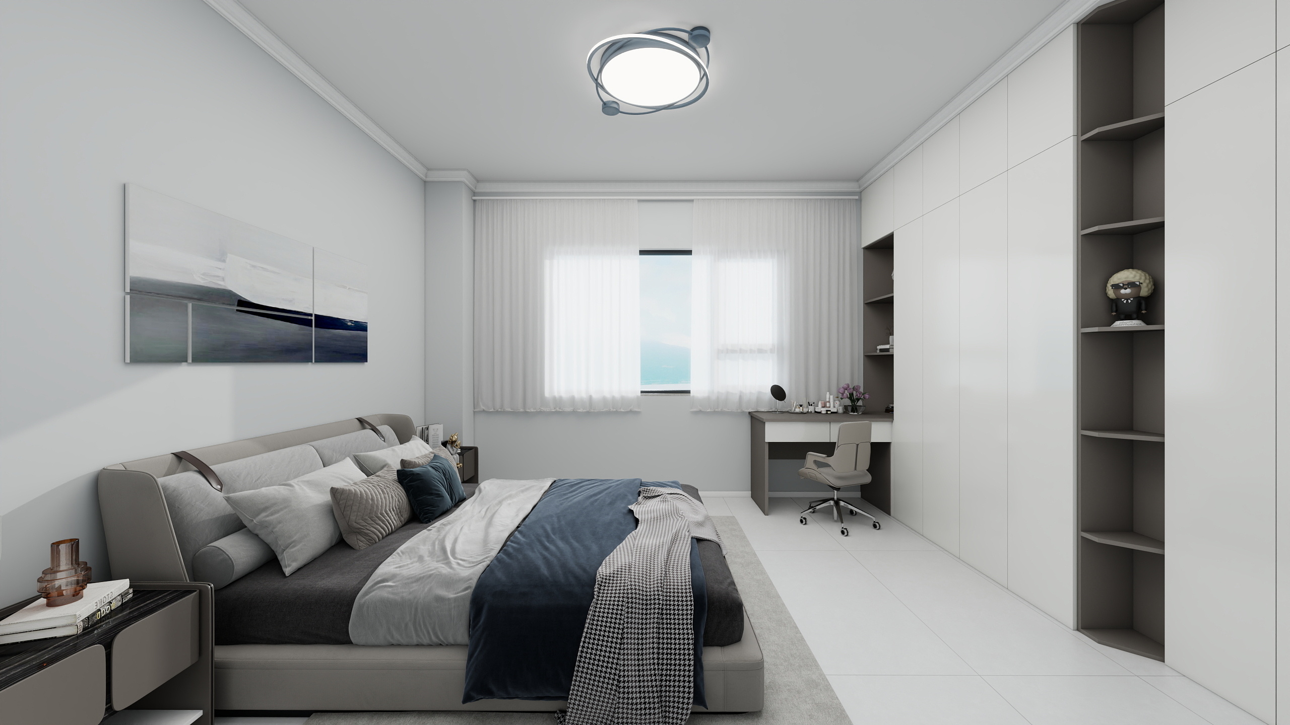 周鹏-南城沿河商住楼C1 508 乐总-装修设计方案