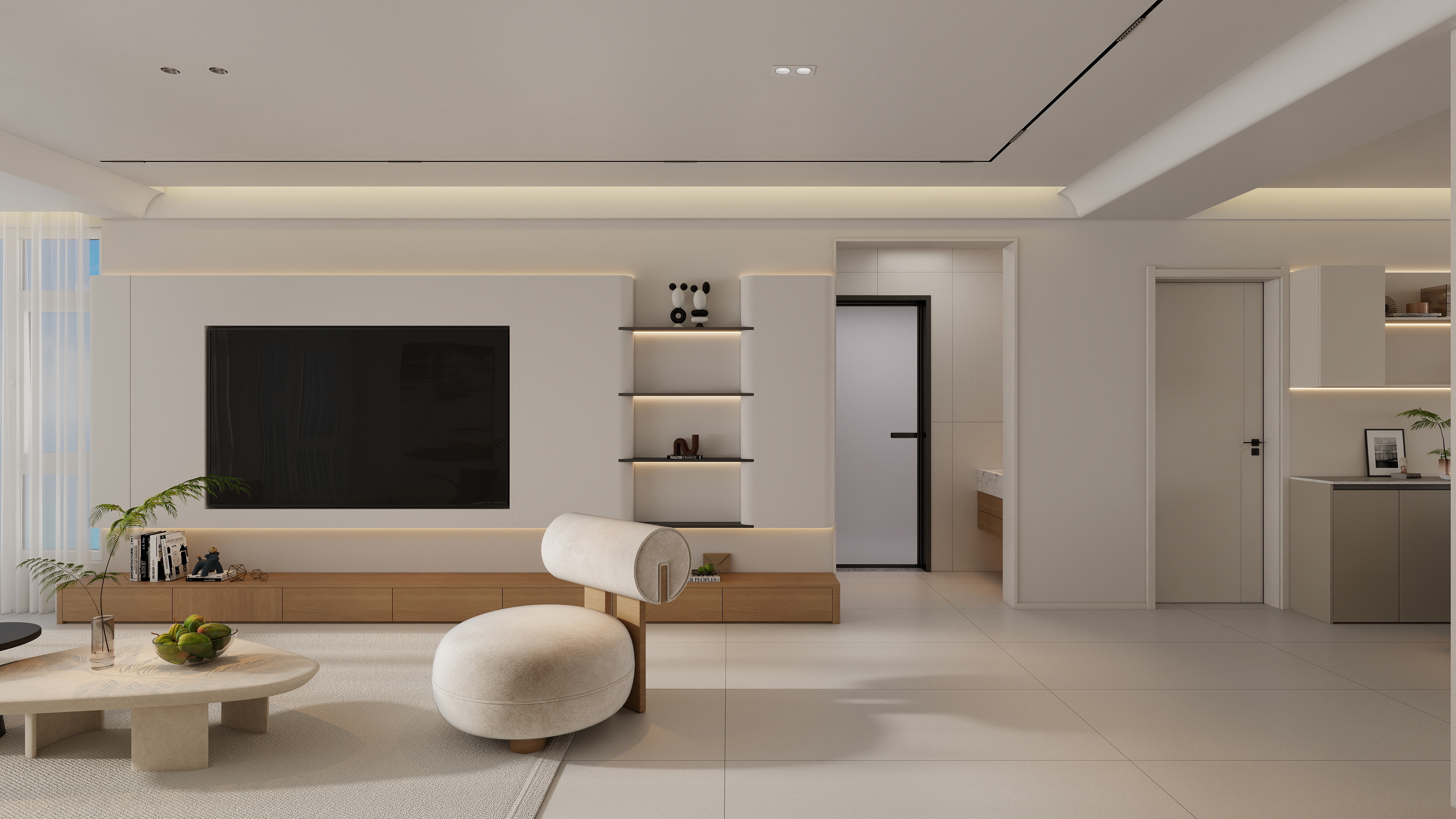 赣榆鹤轩设计-陕西“109㎡3室-装修设计方案