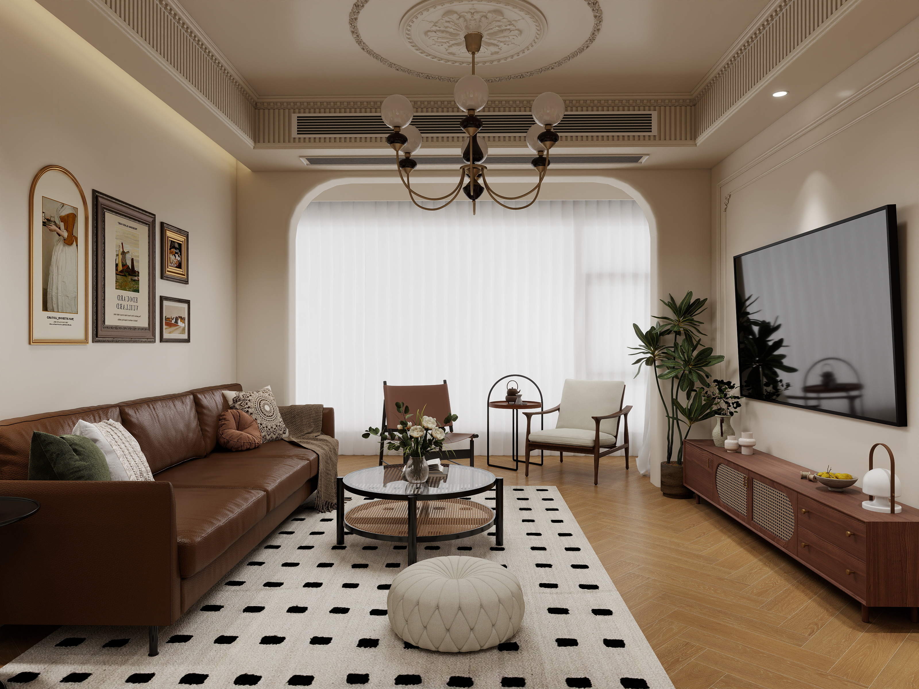 q七七q-法式中古风装修效果图