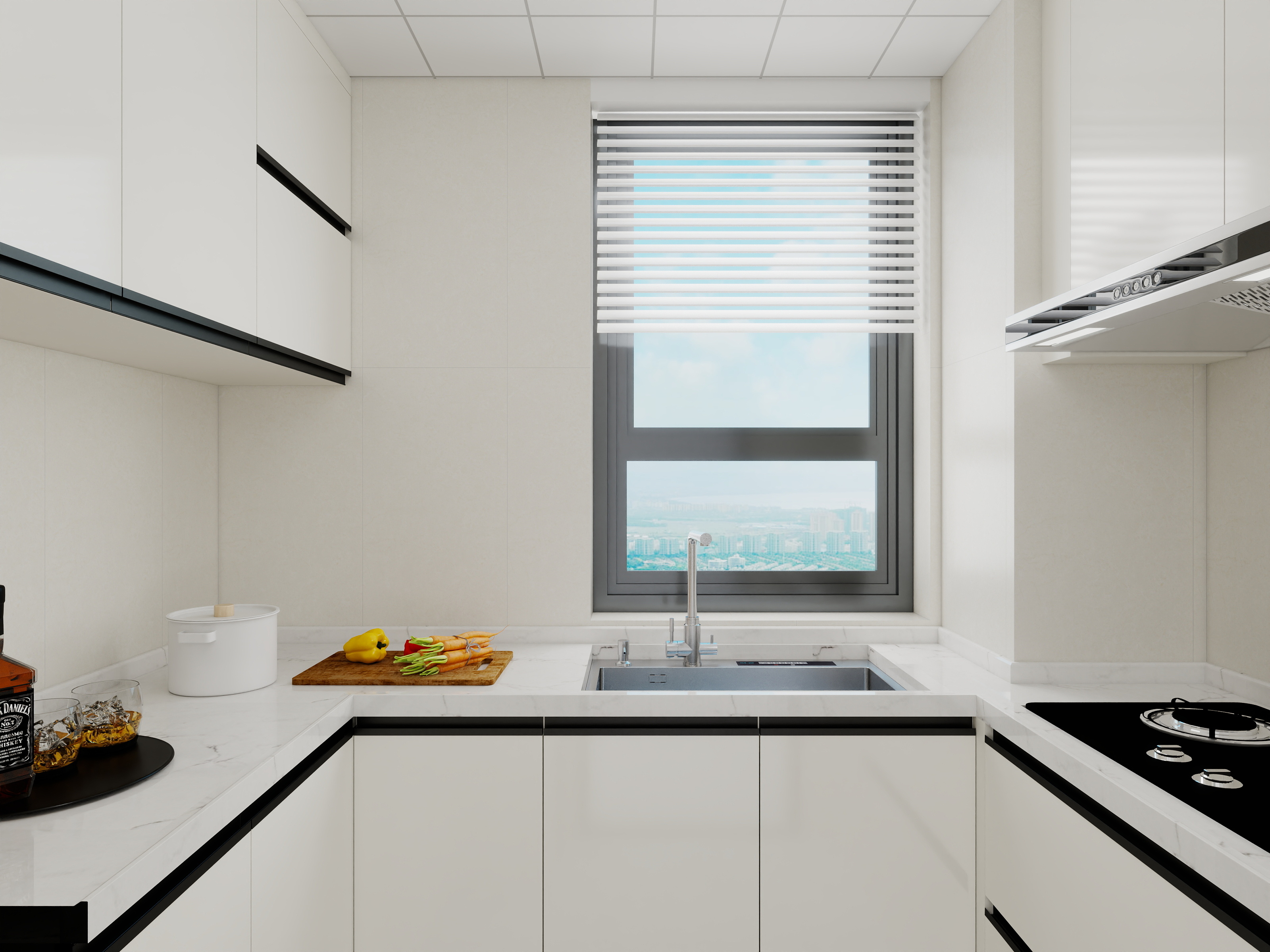 穆悦黎-70㎡2室装修效果图