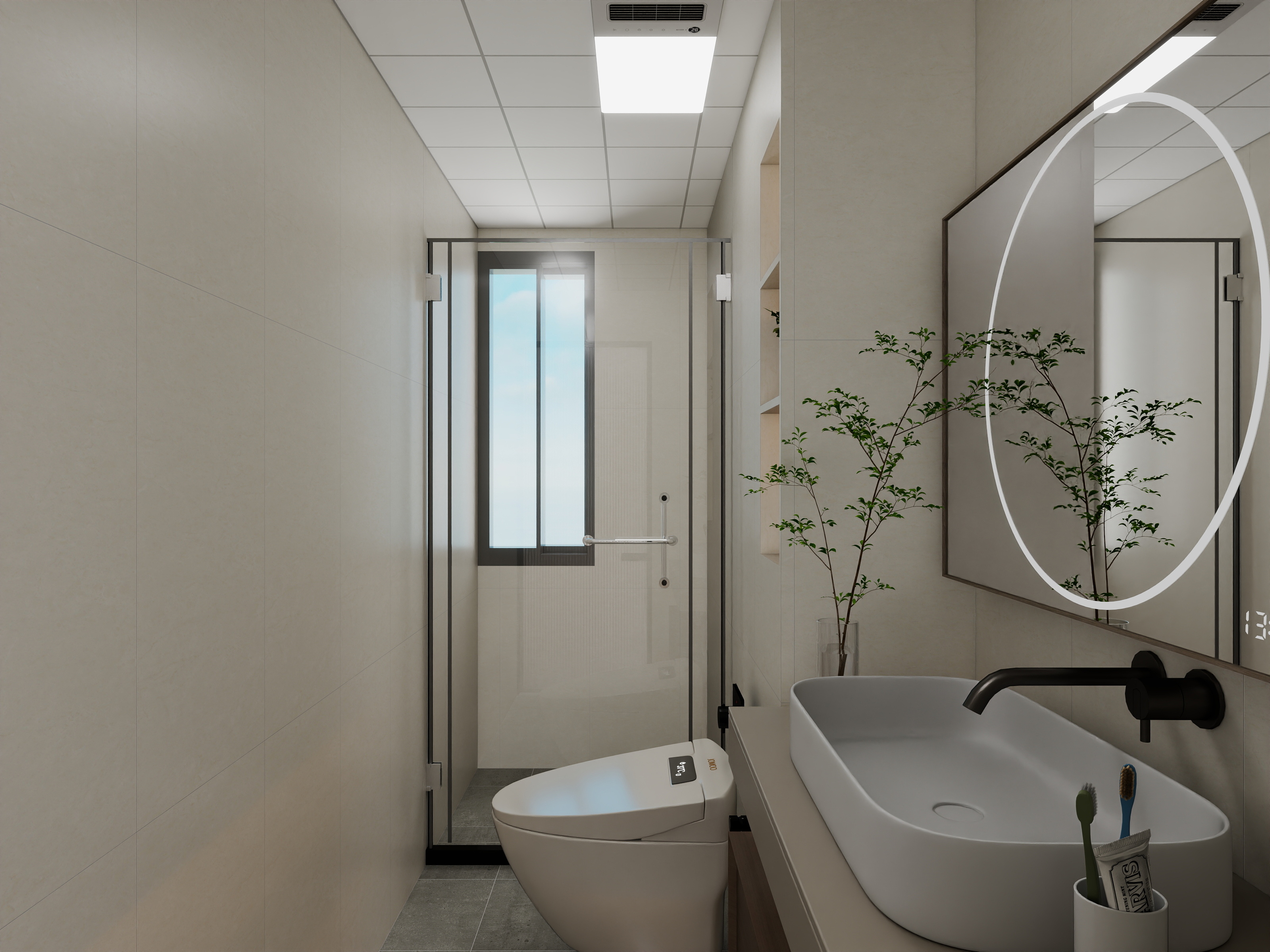 穆悦黎-70㎡2室装修效果图