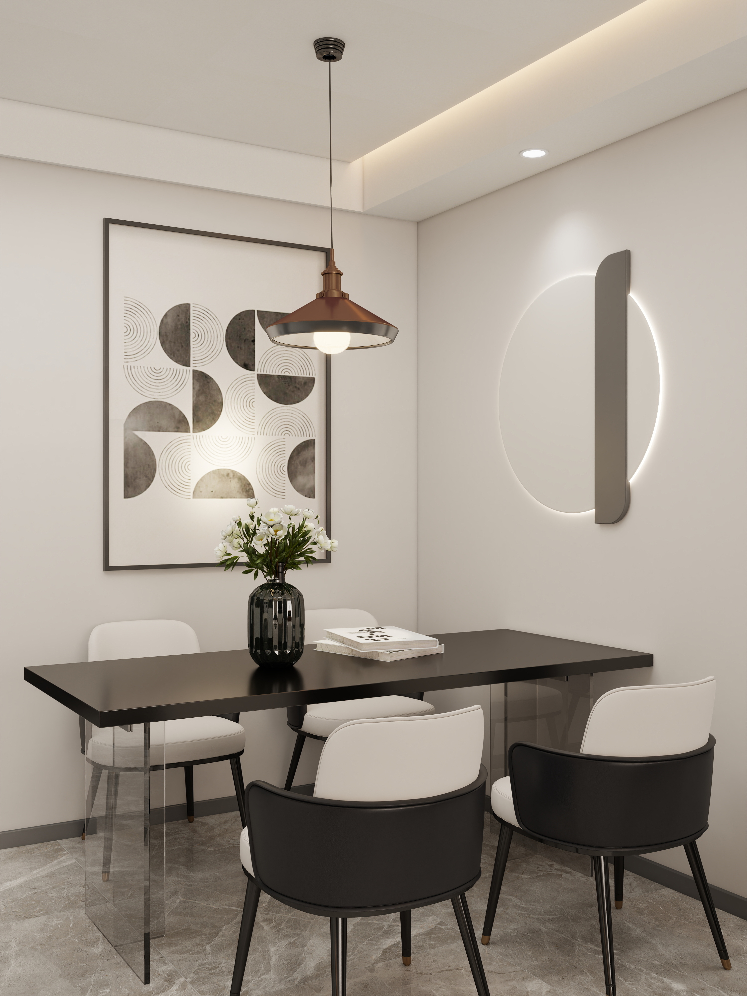 壹诺设计工作室-现代简约装修效果图