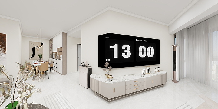 付嘉敏-玉府花园一期1-1-202号套四-装修设计方案