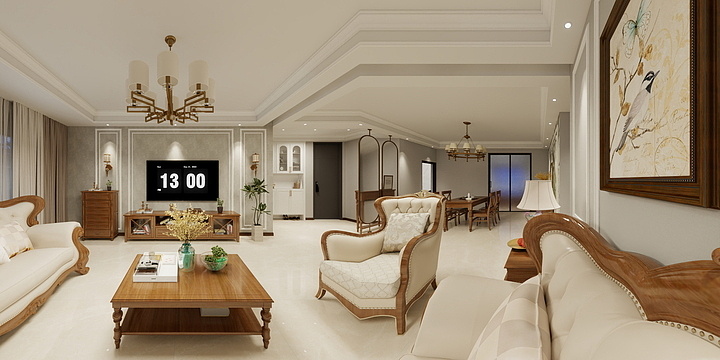 梵居空间设计-潍坊金隅园-装修设计方案