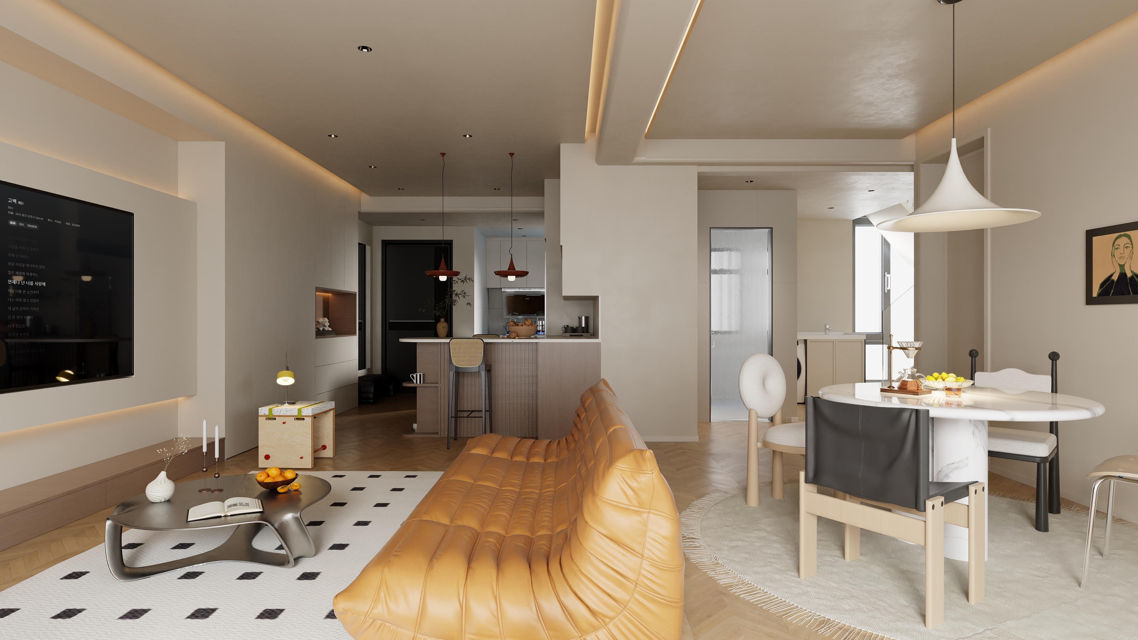 苋明空间@1532821780-95平北欧风-装修设计方案