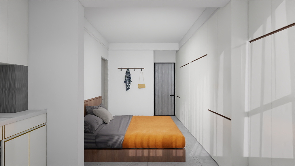 鲁伊伊-龙泉书院1-3403原始户型-副本-装修设计方案