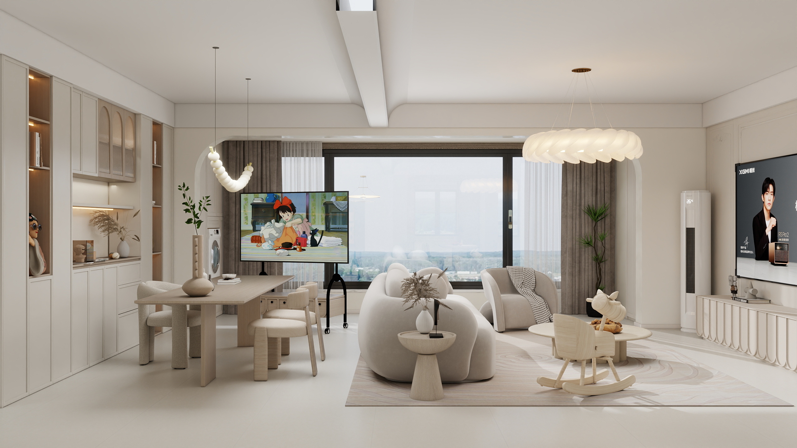 茜茜海燕-全案设计-学府里142大横厅侯先生-装修设计方案