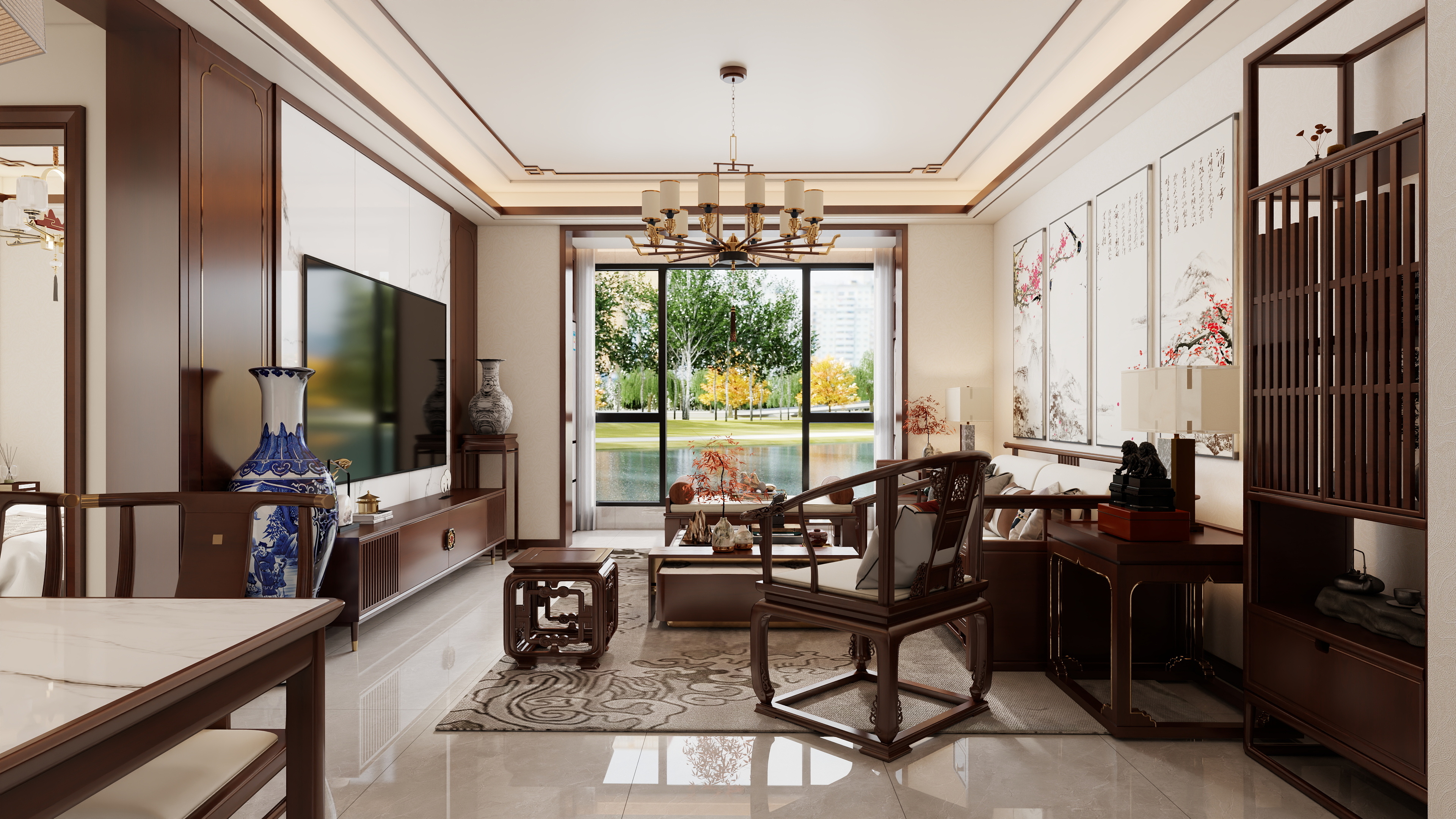 易间-中式风格-装修设计方案