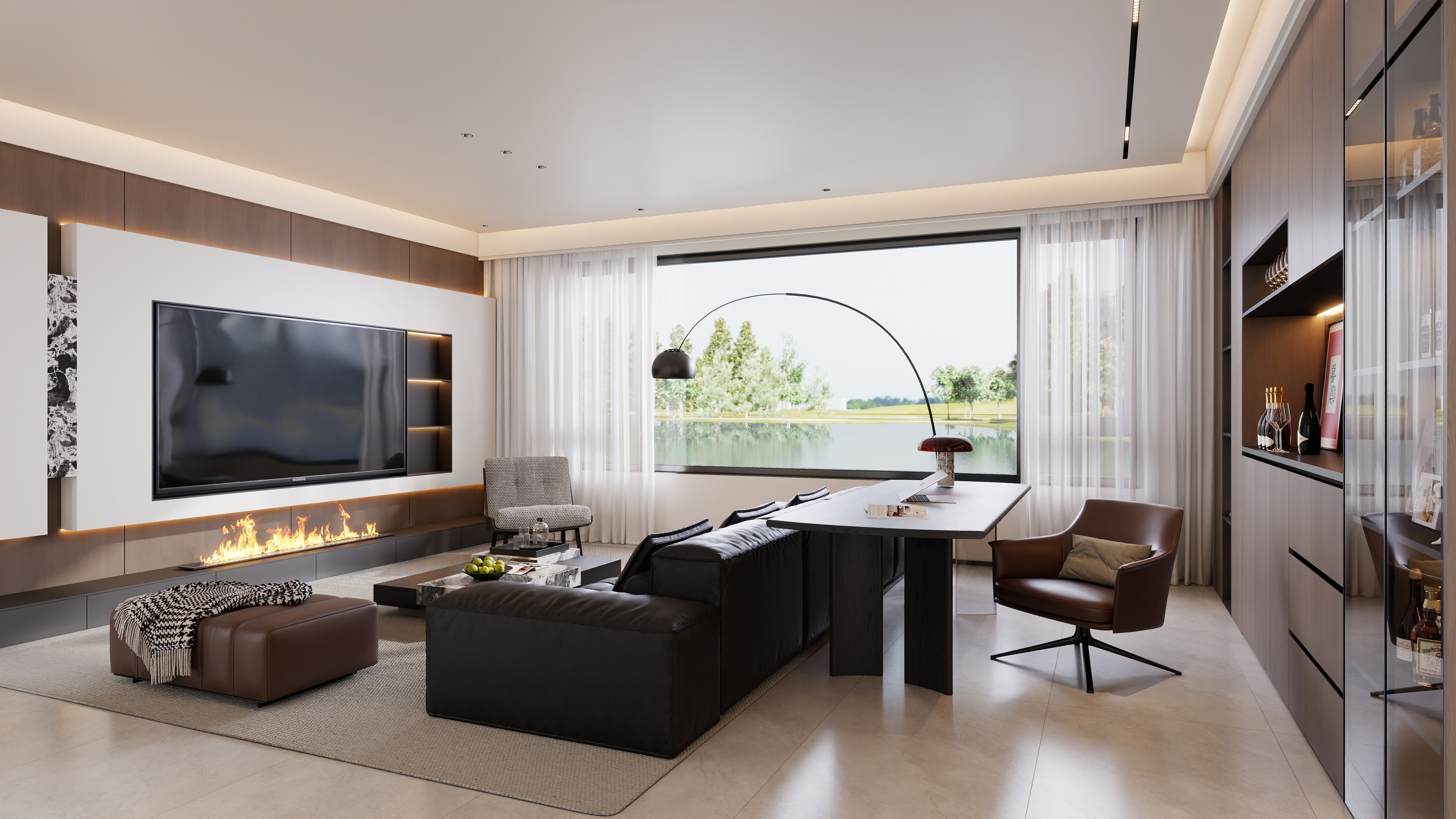 空间设计丨阿哲-现代意式 - 副本-装修设计方案