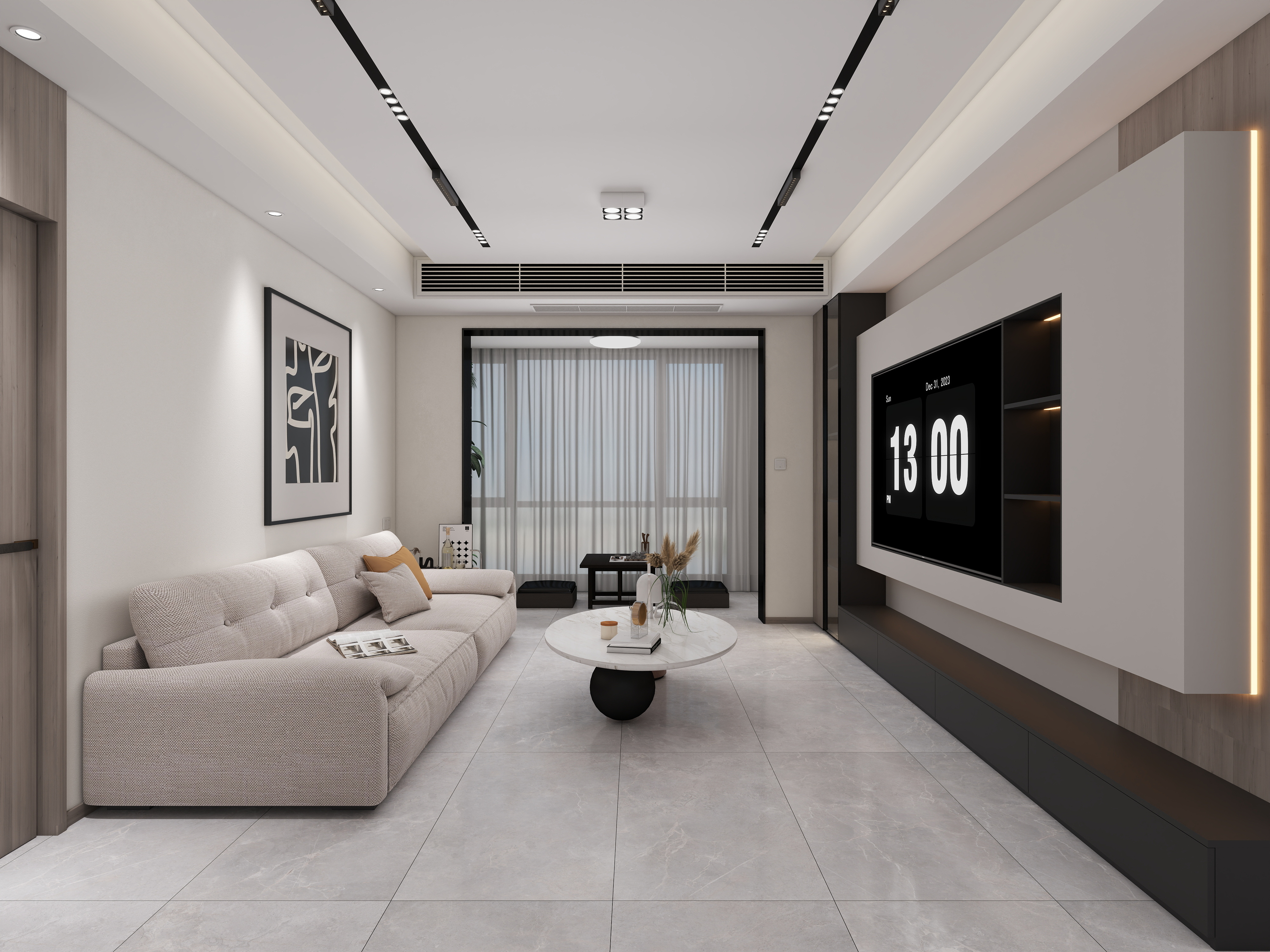 设计师益航-万科东望112㎡3室-装修设计方案