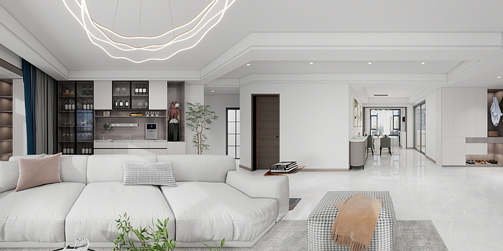 JiHe设计-富士城4-2-603-装修设计方案