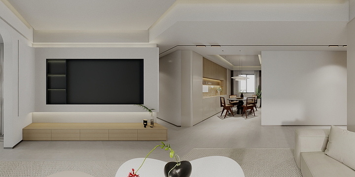 卡丹利门墙柜高端定制-陵水专卖店-明月小区6栋2单元602房 军哥-装修设计方案