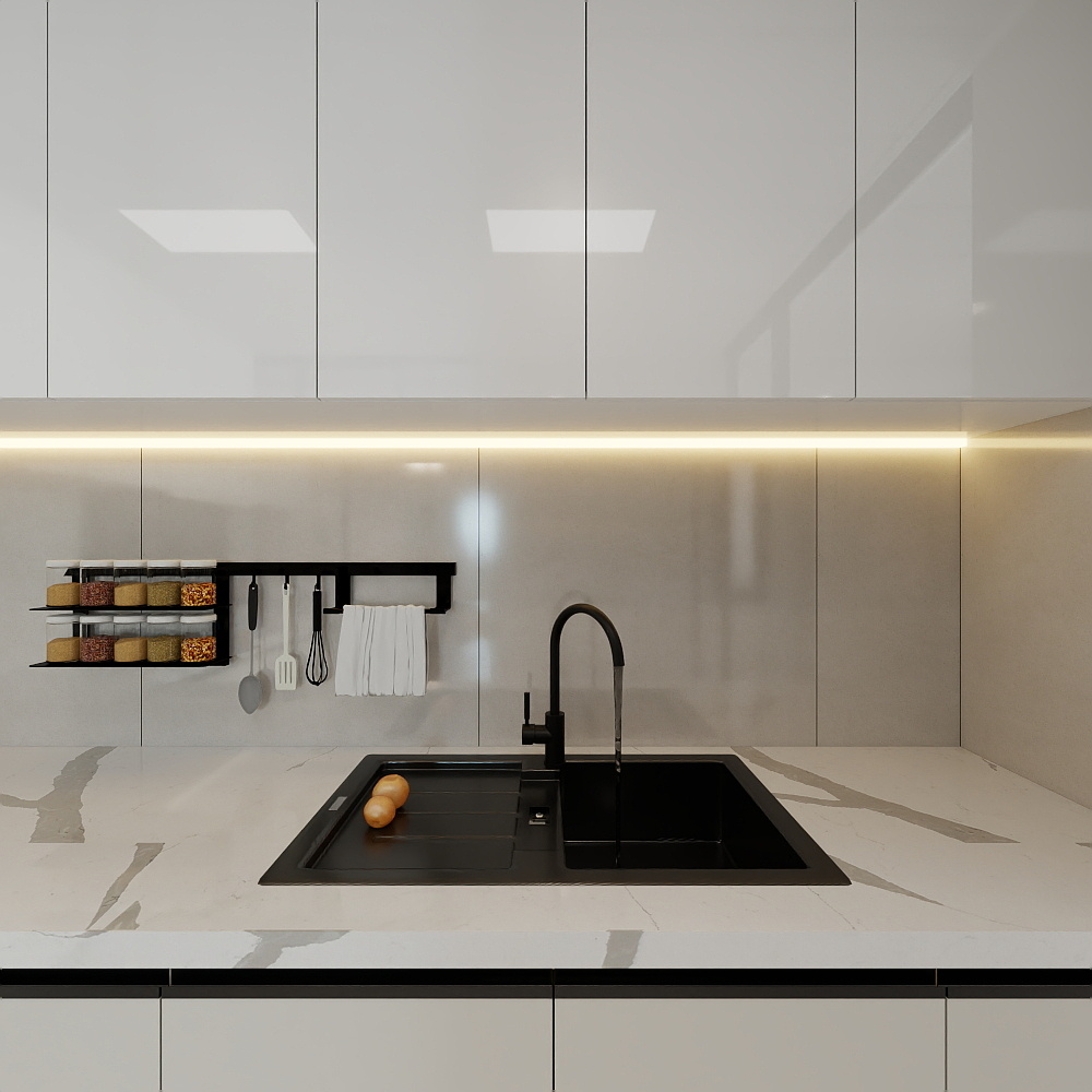 Ys-Design-怡园小区120㎡3室装修效果图