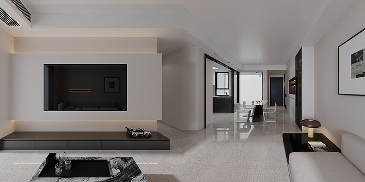 一风效果-现代简约-装修设计方案