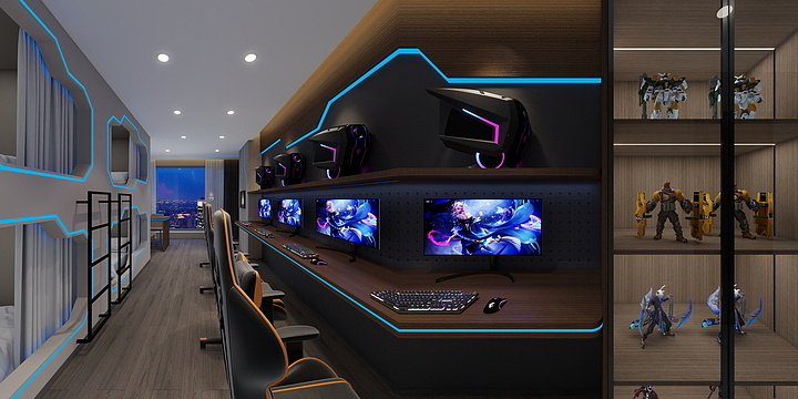 室内设计室-小周-2025.3.1电竞房-装修设计方案