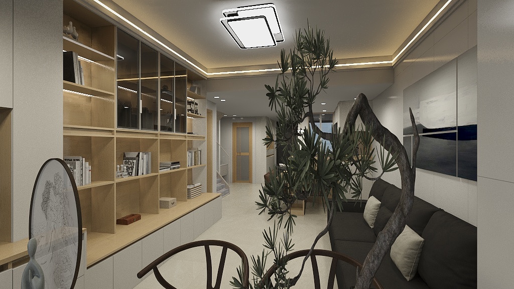 凤莲家私陈镇银-晋江*世茂御龙府1#2306-装修设计方案