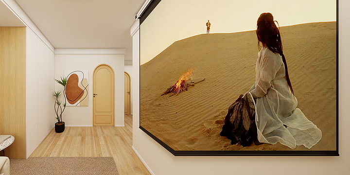 aA李思贤-原木奶油风格-装修设计方案